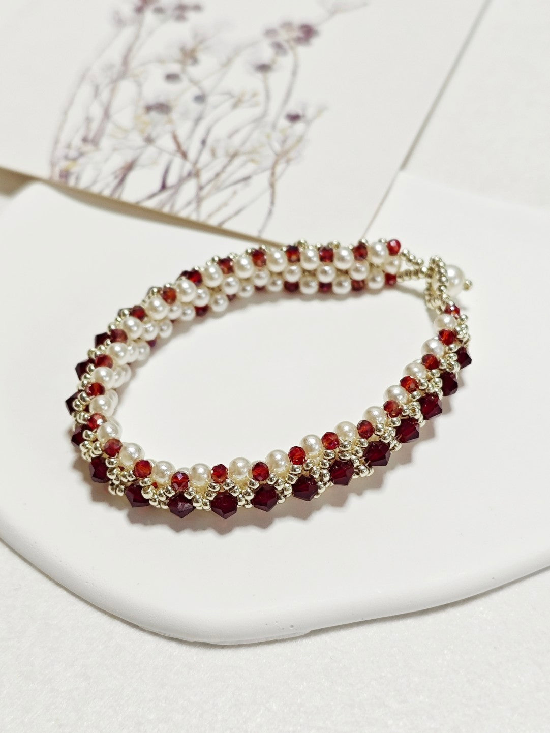 Handmade Fortune's Harmony Bracelet DIY Kit & Finished