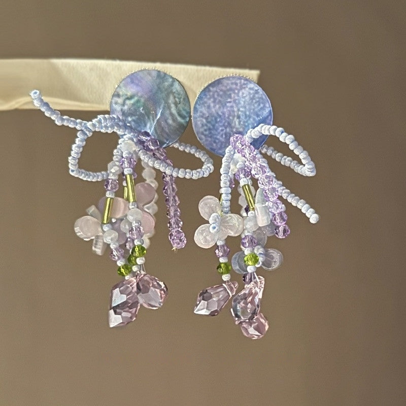 Lavender Dream Drop Earrings